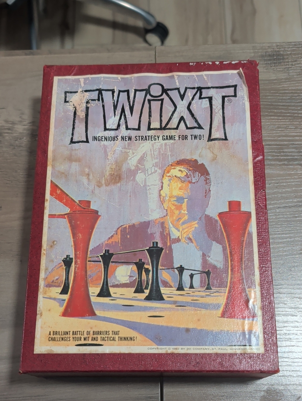 Vintage 1962 3M Board Game TWIXT